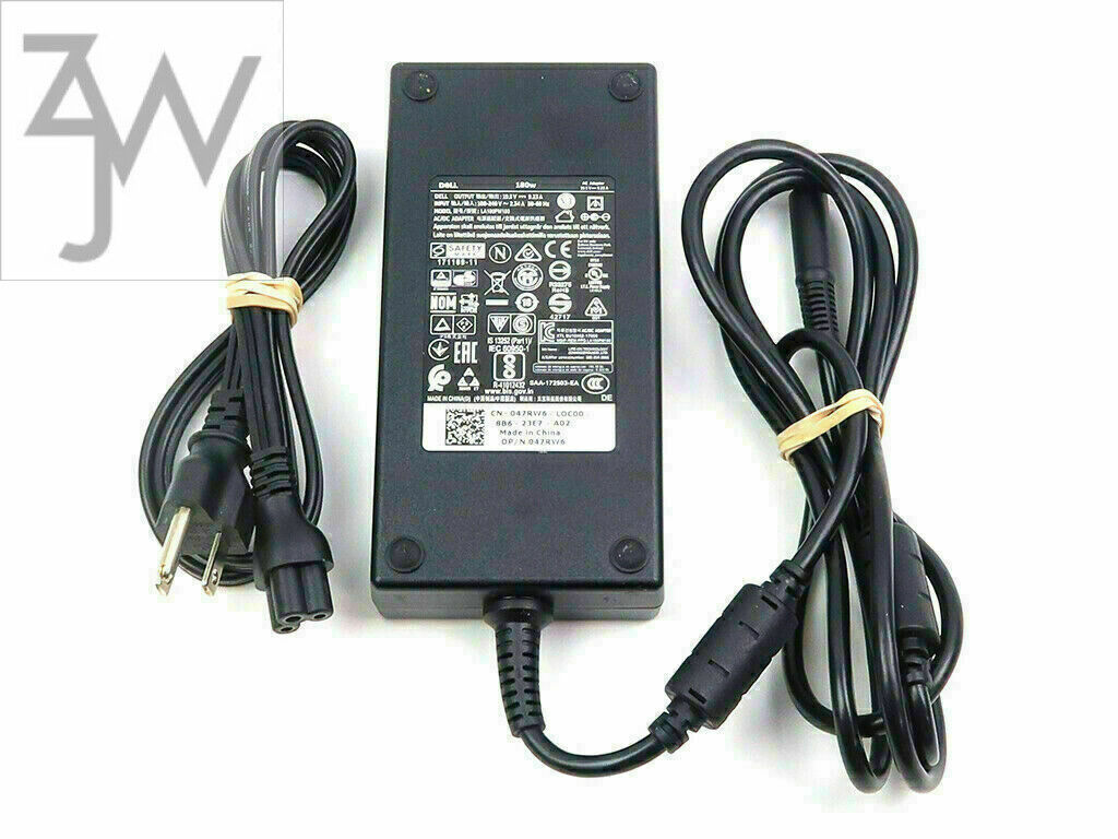 Genuine DELL 180W 19.5V 0WW4XY DA180pm111 Laptop AC Adapter Power Supply