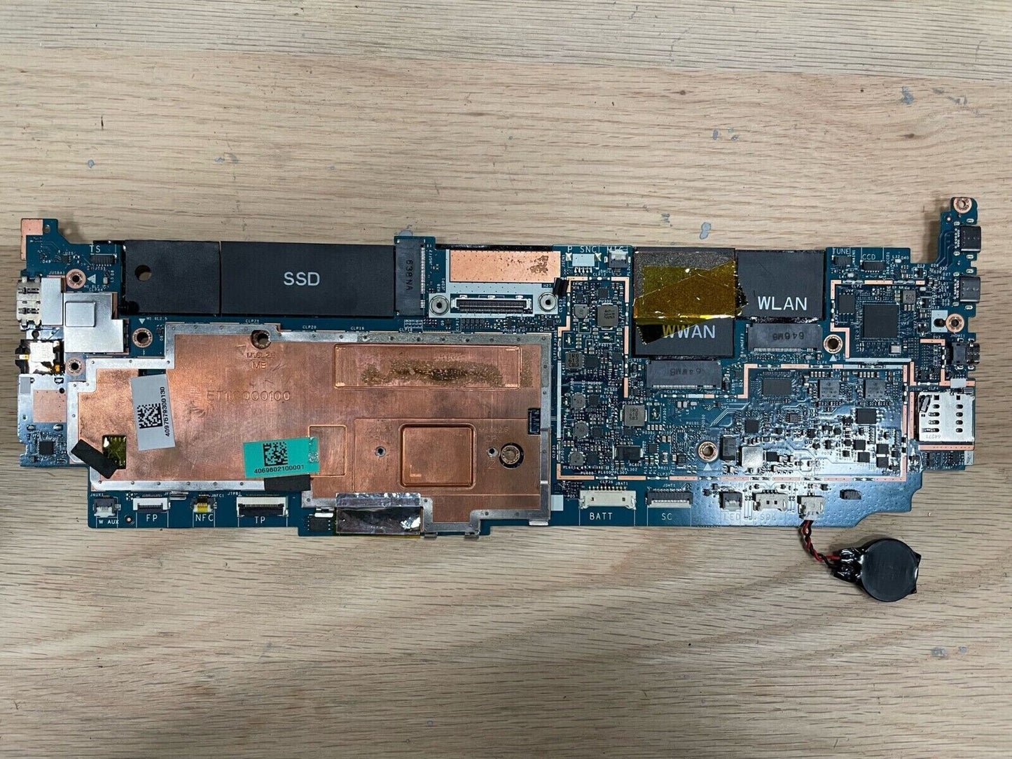 Genuine Dell Latitude 13 7370 Motherboard 8GB On-Board M5-6Y57 9RTYR