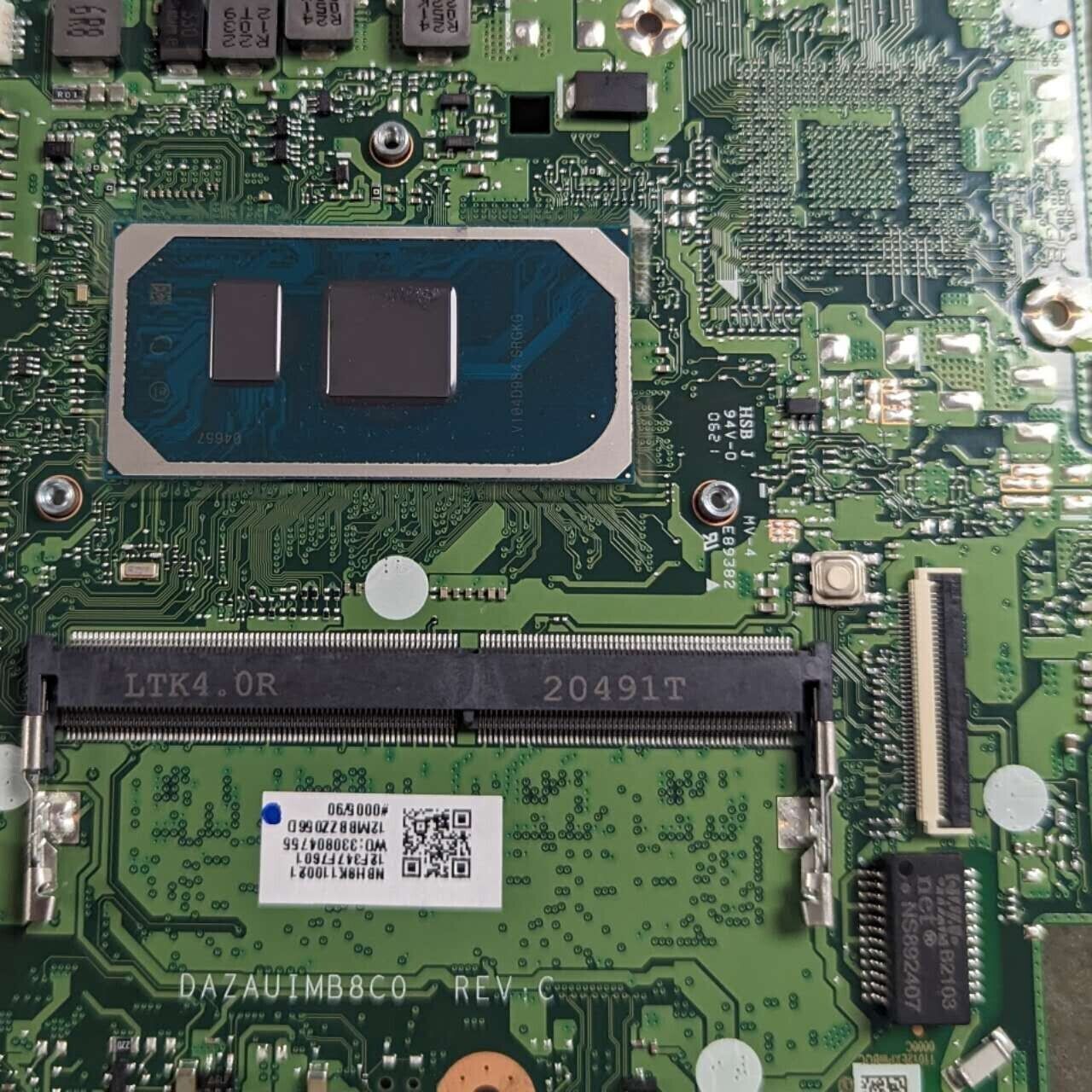 Acer Aspire 5 A515-55 A515-33 Motherboard I5-1035G1 DAZAUIMB8C0 NB.HSM11.002