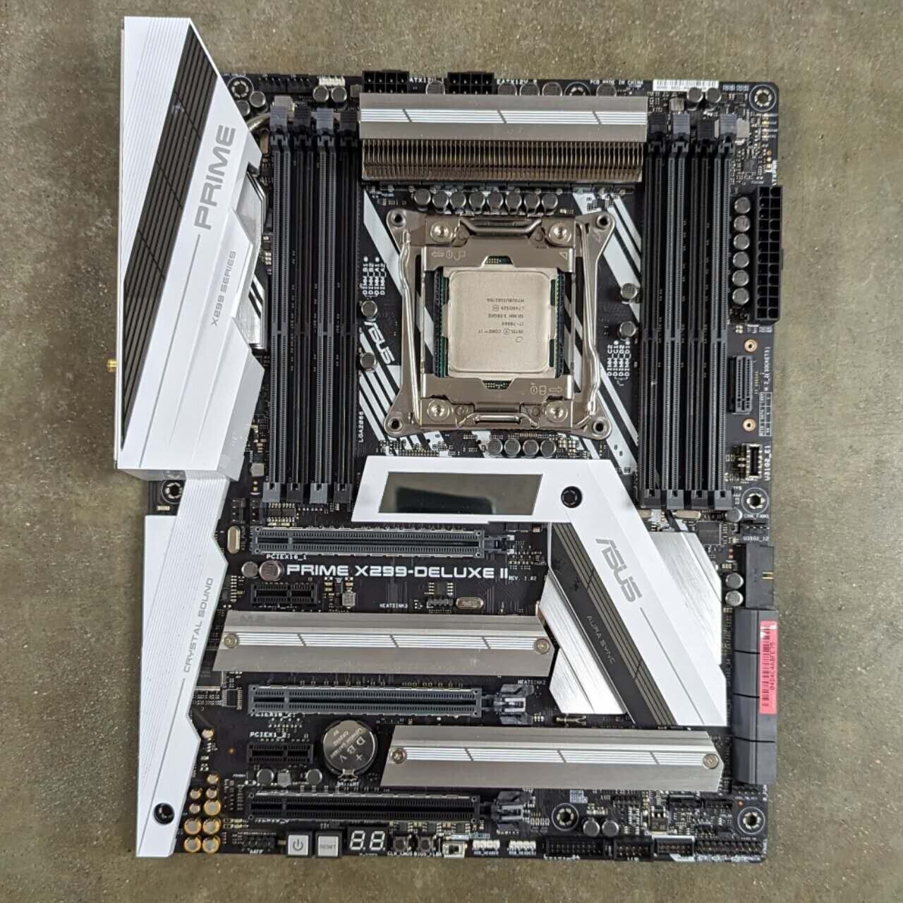 ASUS PRIME X299-DELUXE II + i7-7800X combo ATX Intel Motherboard Gaming