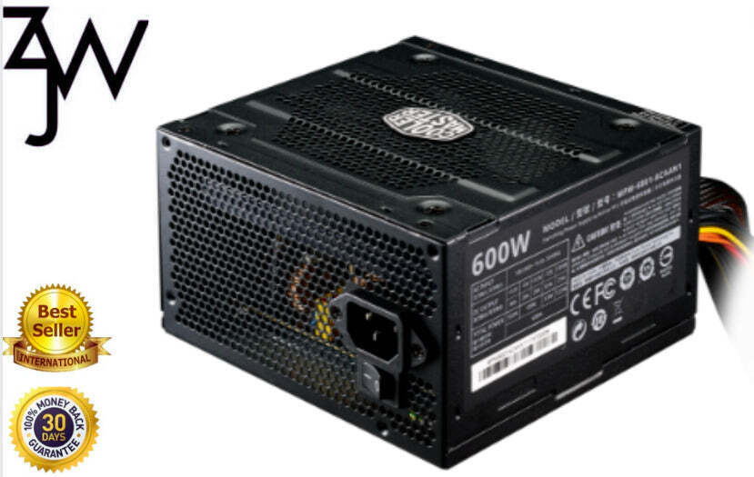 NEW Cooler Master 600 750 800W Gaming Power Supply 80Plus Gold Certified ATX PSU