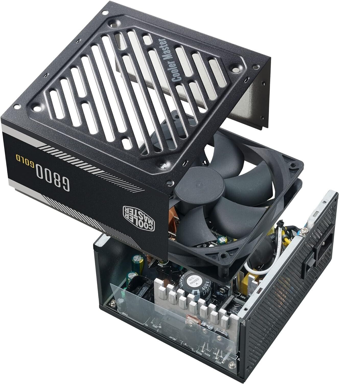 NEW Cooler Master 600 750 800W Gaming Power Supply 80Plus Gold Certified ATX PSU
