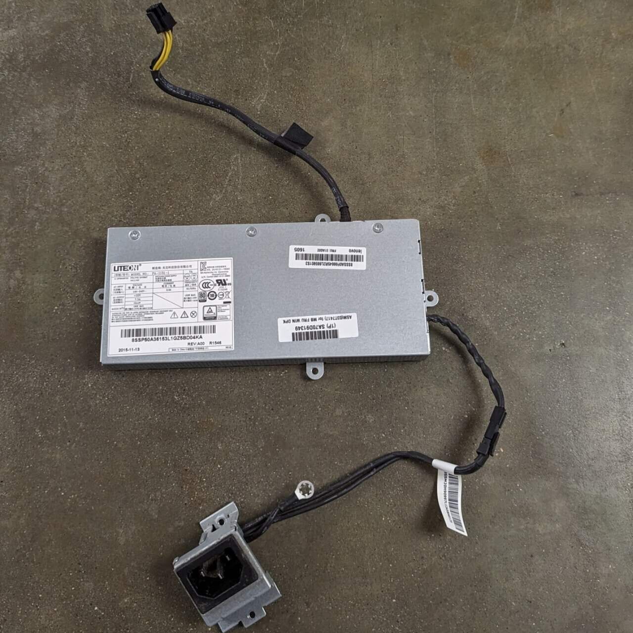 Lenovo ThinkCentre M900z Series AiO 150W OEM Power Supply Replacement 54Y8927