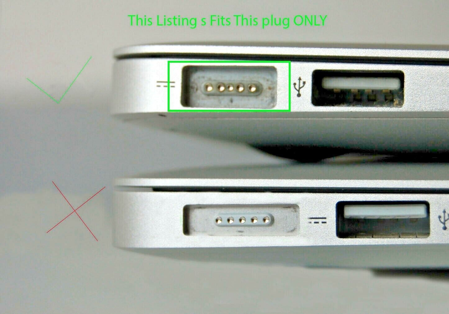 Genuine Apple Magsafe 1 Power Adapter Macbook Charger 45W 60W 85W A1184 A1330