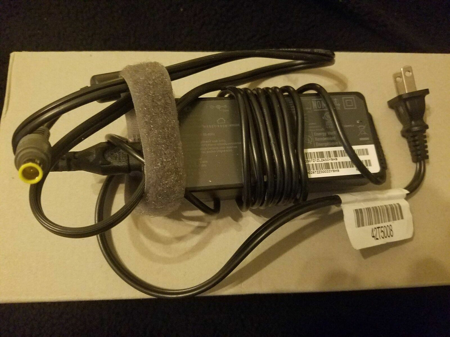 100% Authentic Lenovo 65W 20V AC Laptop Power Charger Supply Adapter