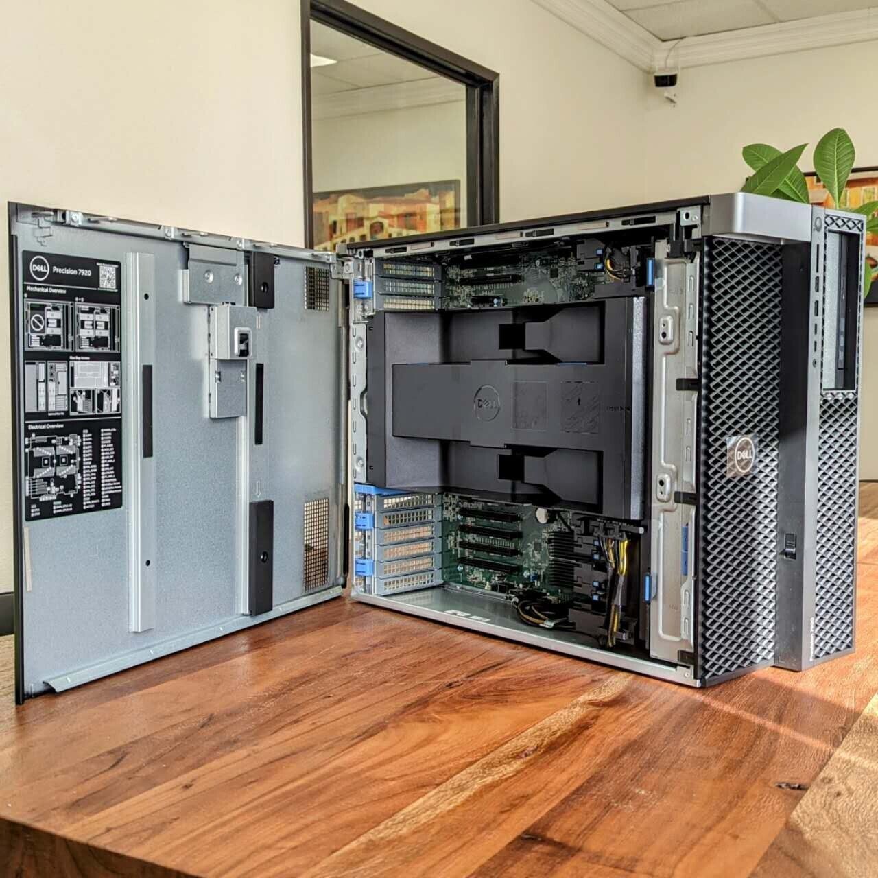 Dell Precision T7920 2x XEON GOLD 6138 40CORE P4000 256GB RAM 2TB SSD WINDOWS 11