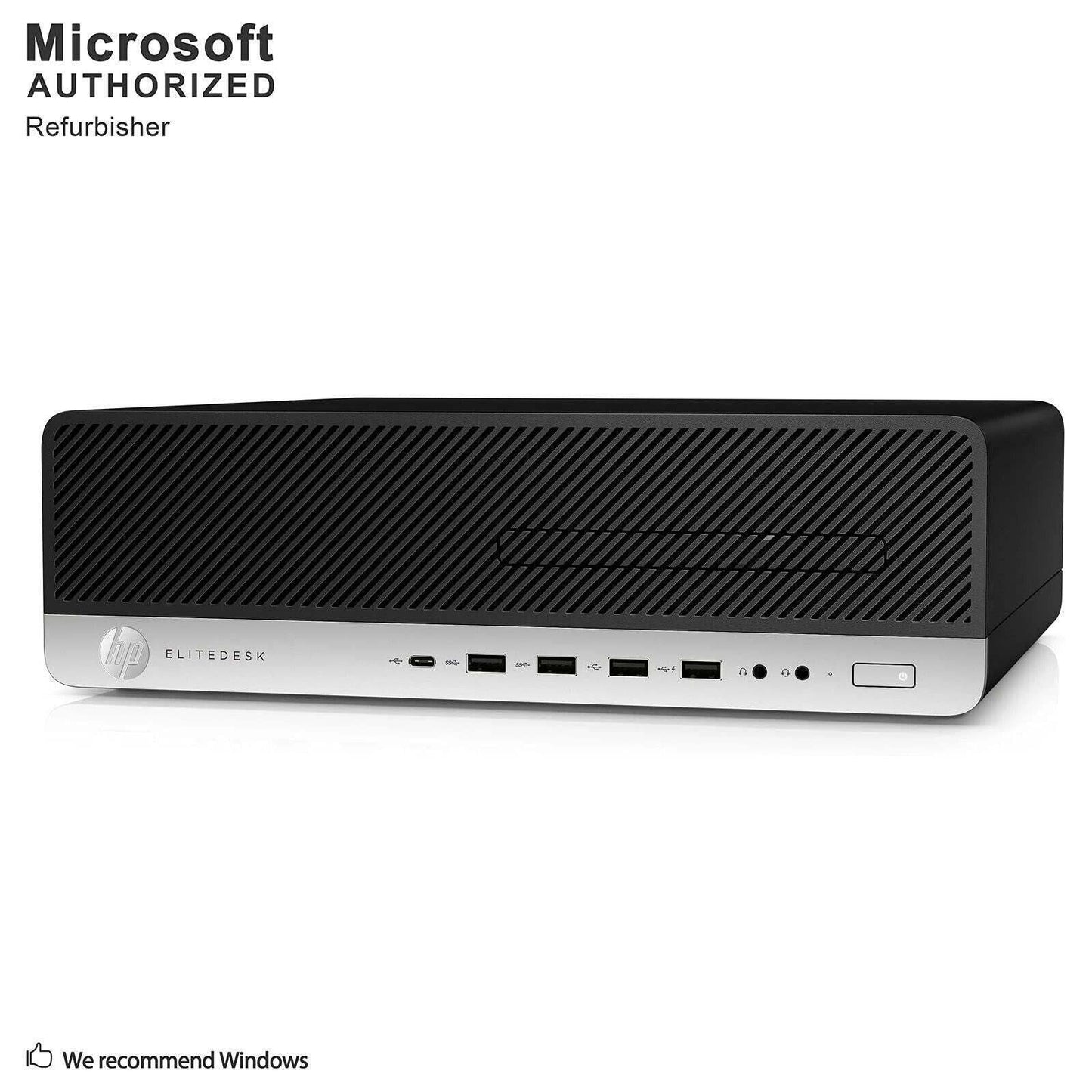 HP EliteDesk 800 G3 SFF i5-7600 16GB 512GB SSD PC WINDOWS 10 PRO WiFi