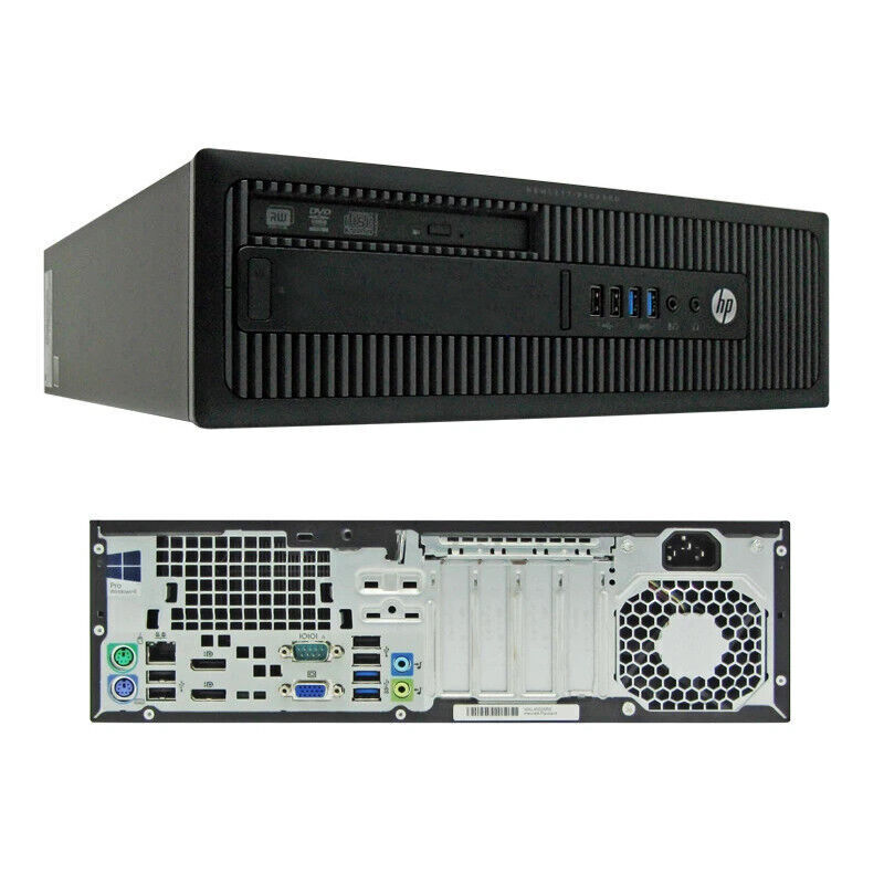 HP ProDesk 600 G2 SFF Intel i7-6th Gen 32GB DDR4 RAM 960 GB SSD Win 10 Pro WiFi