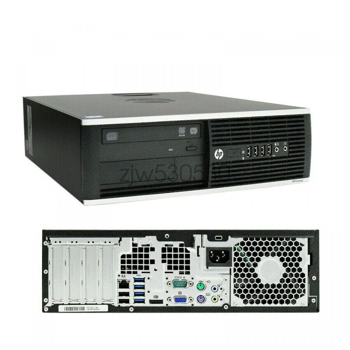HP Compaq Elite 8300 SFF i7-3770 3.40GHz 16GB RAM 240GB SSD+2TB Win10 Pro WIFI