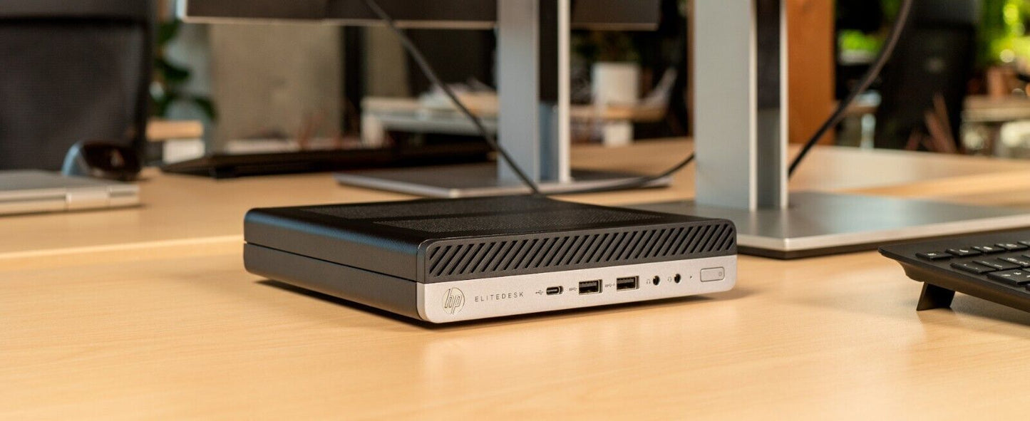 HP EliteDesk 705 G4 Mini Ryzen 5 Pro 2400GE 3.2GHz 8GB RAM 256GB SSD windows 10