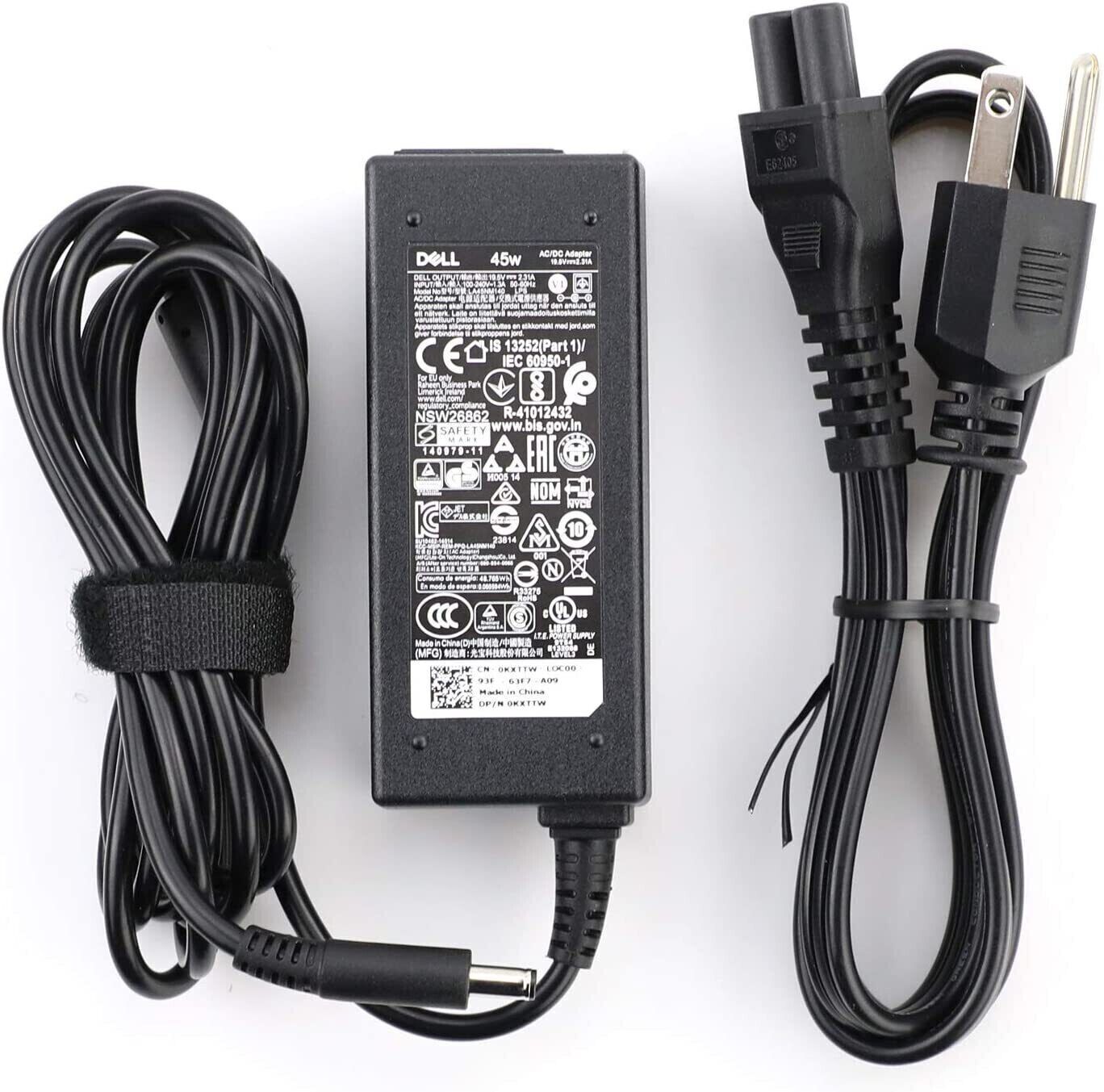 OEM 45W Charger Adapter For Dell Inspiron 15 17 3000 5000 7000 Series Tip 4.5mm