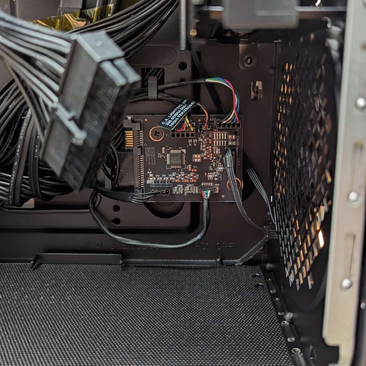 HP Omen 30L ATX Gaming PC Case RGB w/ cooler master 800w 80 plus Gold PSU & fans