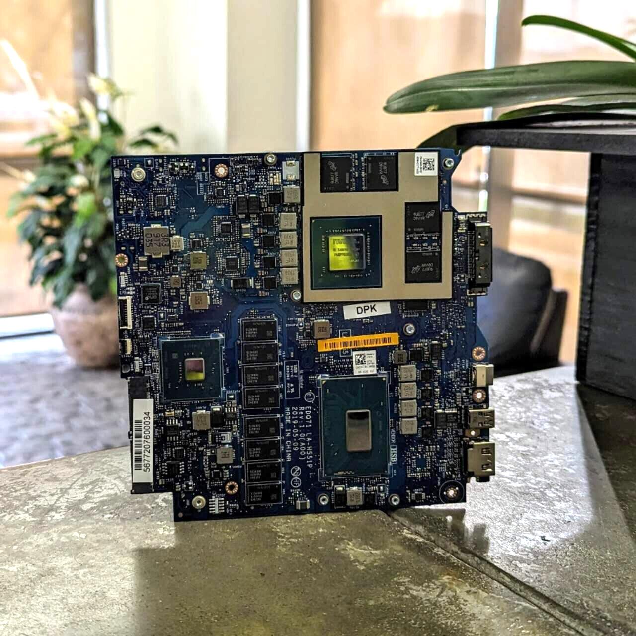 Dell Alienware M17 R2 Motherboard Intel i7-9750H CPU 16GB Ram Nvidia GTX1650 TI