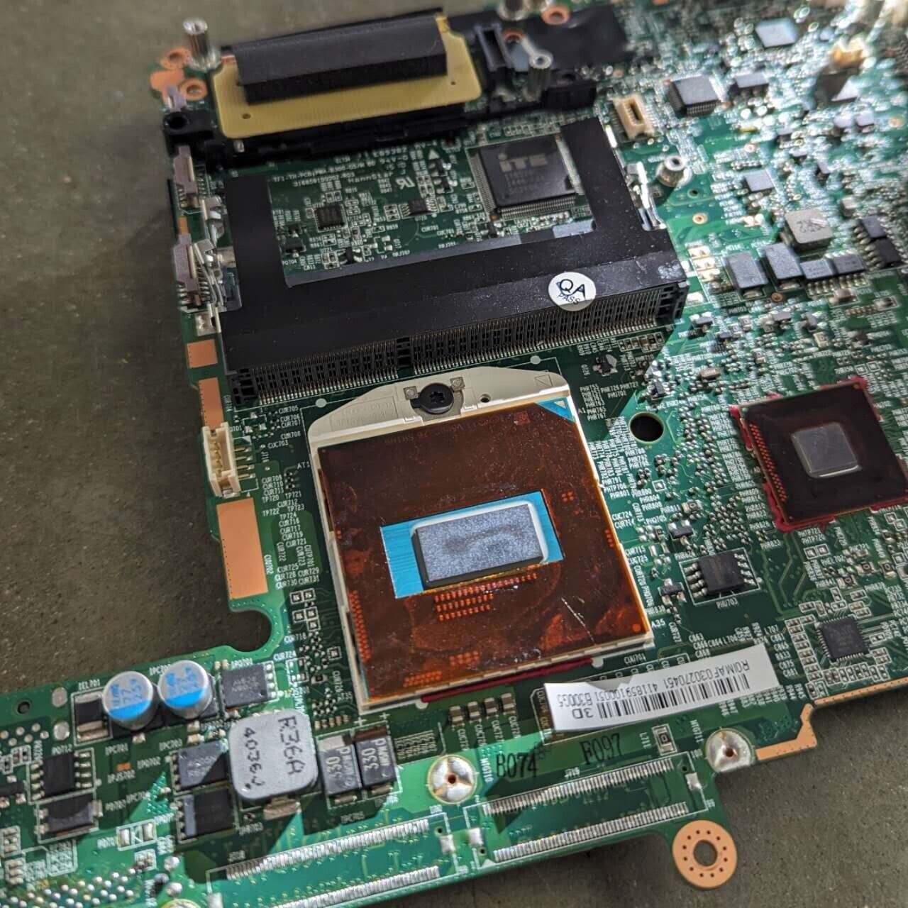 Getac B300 G5 Rugged Laptop Motherboard rPGA947 0040D0004A3BB1 w/ i5-4300M
