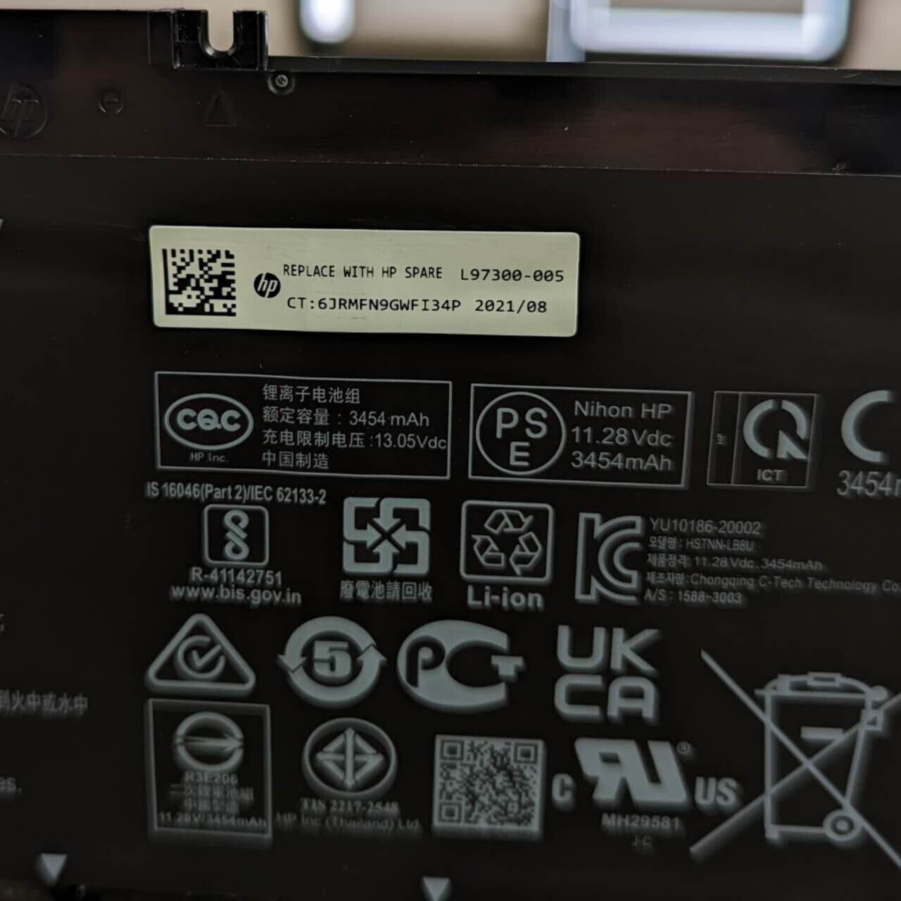 HW03XL Genuine NEW Battery for HP Pavilion 15 15-EG0067ST 15-EG0027OD L97300-005
