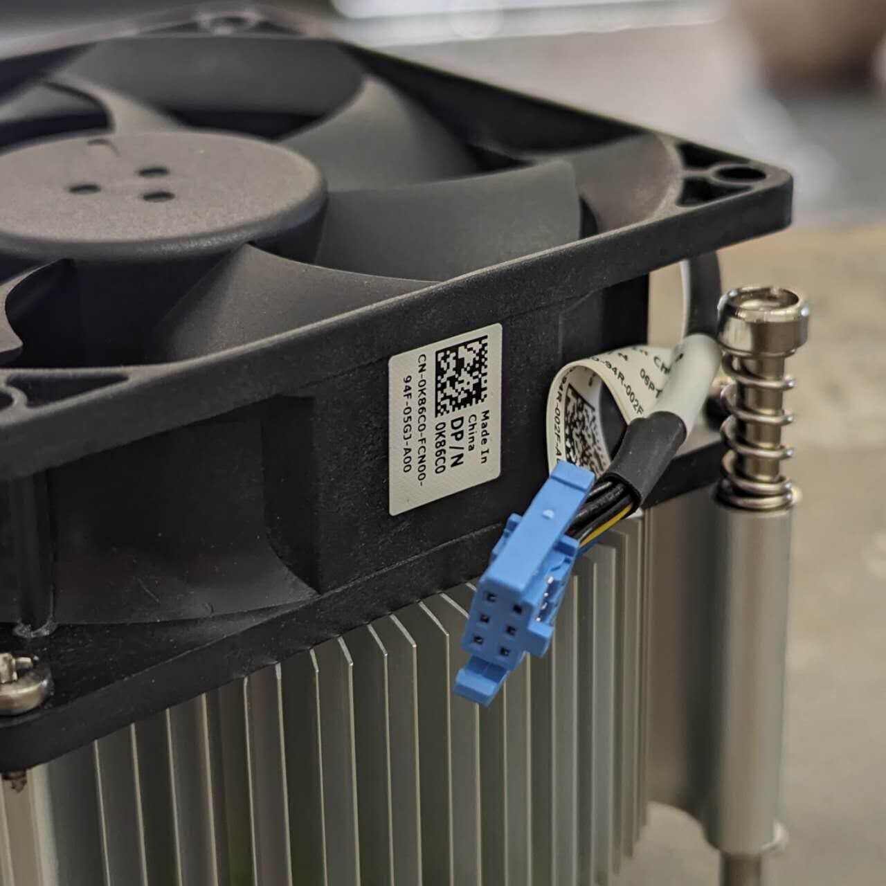 Original Cooling Heatsink Fan Dell server Emc T140 06pt0v 0k86c0