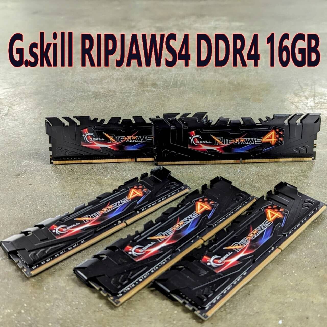G.Skill RipJaws 16GB (2x8GB) F4-2400C15S-8GRK DDR4 Memory