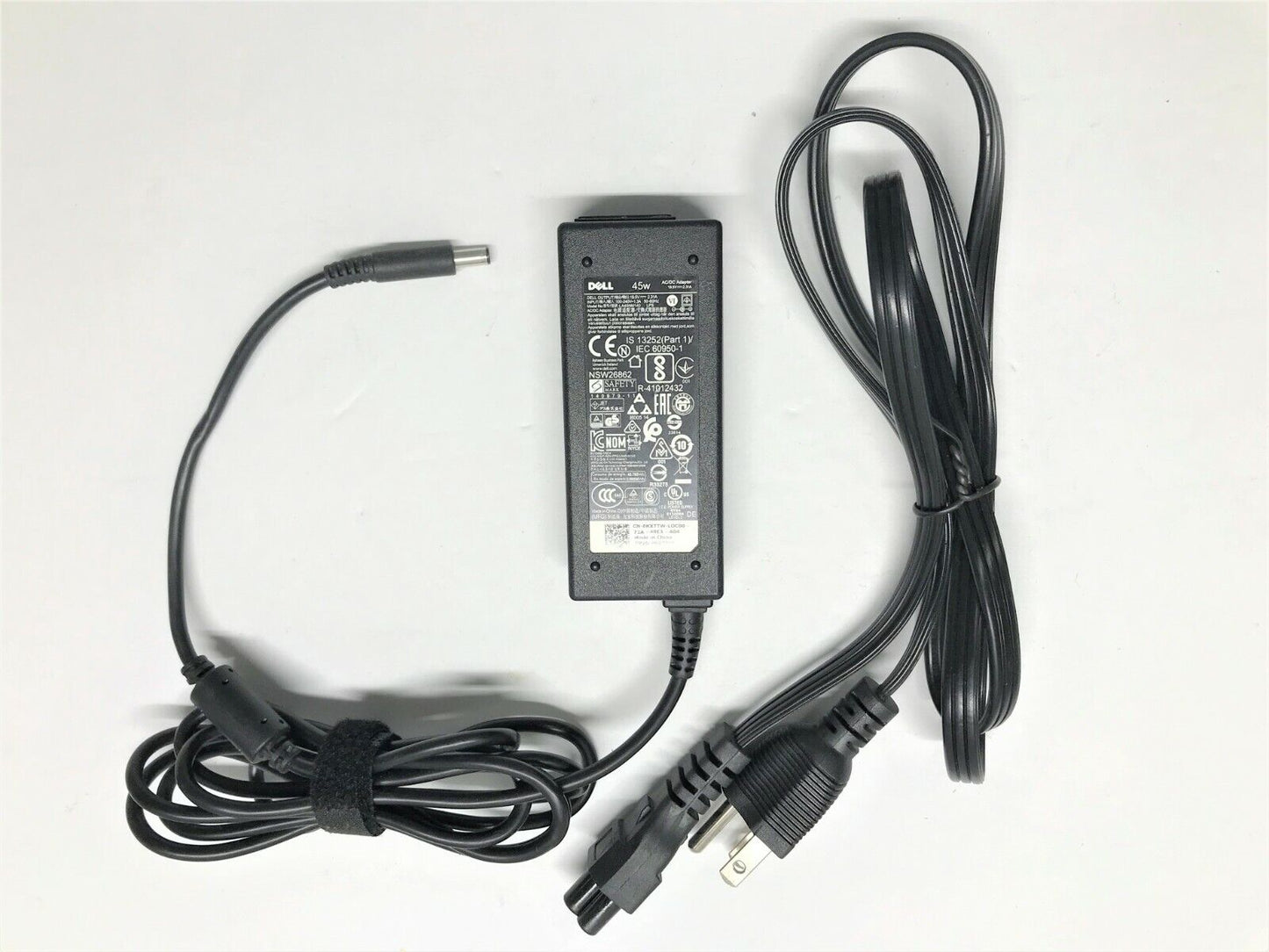 Dell Laptop Adapter Charger KXTTW, 45W Power Charger 19.5V 2.31A 4.5*3.0mm OEM