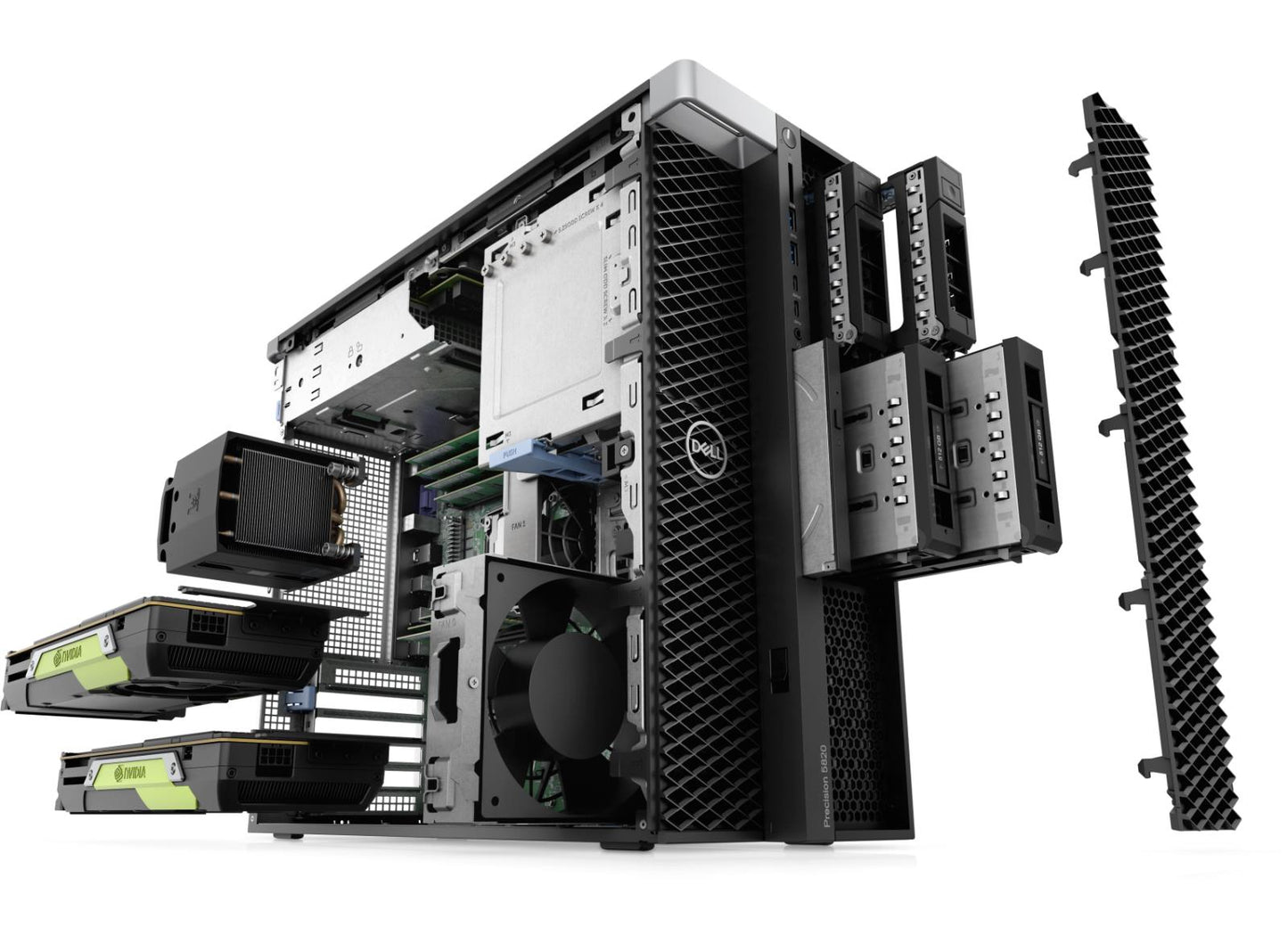 Dell Precision T5820 Workstation i9-10940X 64GB RAM 1TB SSD RTX3060 WiFi WIN11
