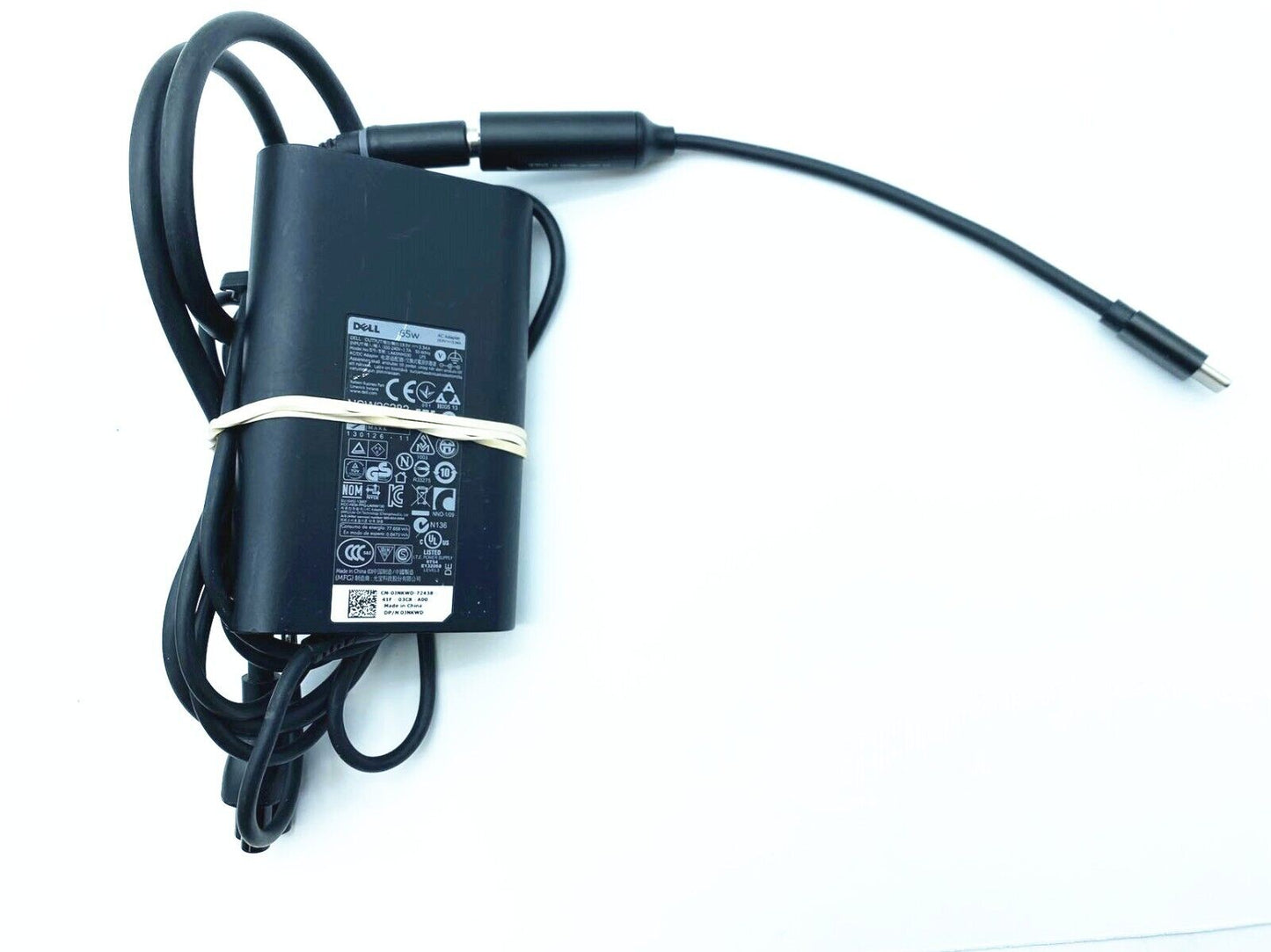 65W USB C Type Laptop Charger for Dell Latitude 5400 3100 7400 3500 Power Supply