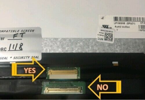 B116XAK01.2 HP 11 G5 EE Chromebook LCD Touch Screen Panel 11.6" HD 1366x768