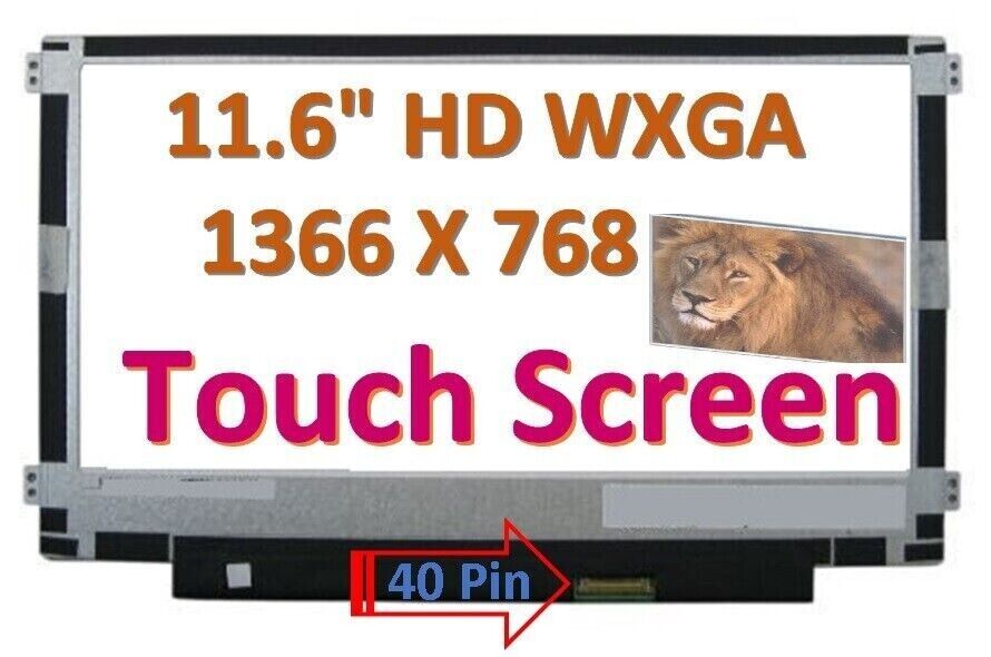 B116XAK01.2 HP 11 G5 EE Chromebook LCD Touch Screen Panel 11.6" HD 1366x768