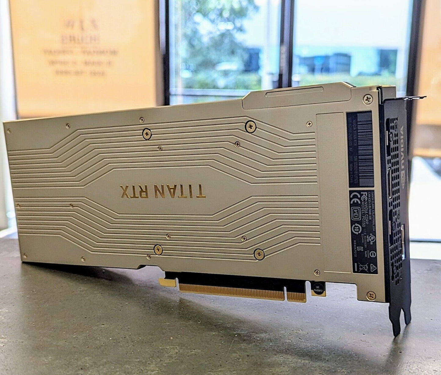 Nvidia Titan RTX 24GB GDDR6 PCI Express 3.0 x16 Video Graphics Card