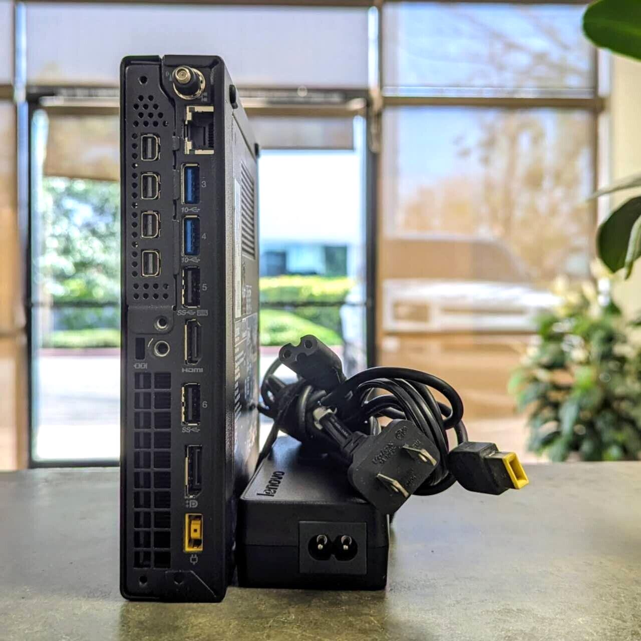 Lenovo Thinkstation P330 Tiny Desktop i7-8700T 16GB 512GB SSD Quadro P1000 Win11