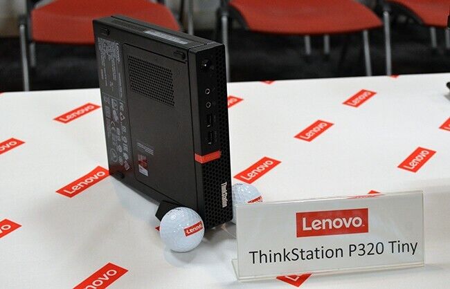 Lenovo ThinkStation P320 Tiny Micro PC i7-7700T 16GB 512GB NVMe P600 Win 10