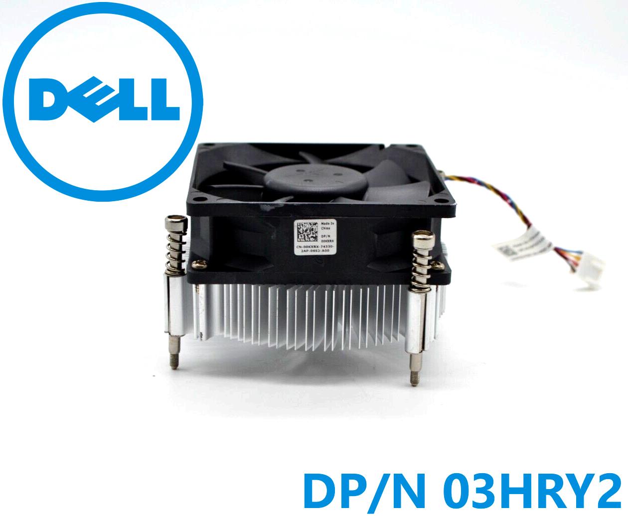 GENUINE Dell Fan OEM heatsink DP/N 03HRY2 / 3HRY2 4-Pin G5 5000 5090 XPS 8940