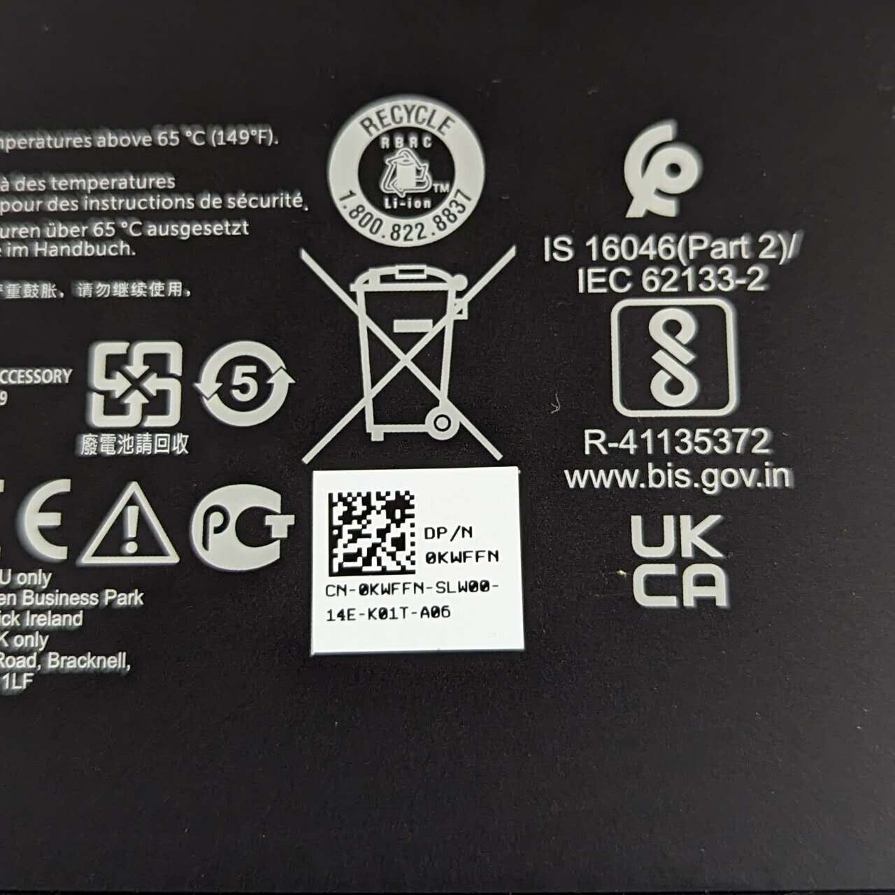 OEM Battery For Dell Latitude E7240 E7250 WD52H VFV59 451-BBFT KWFFN GVD76 W57CV