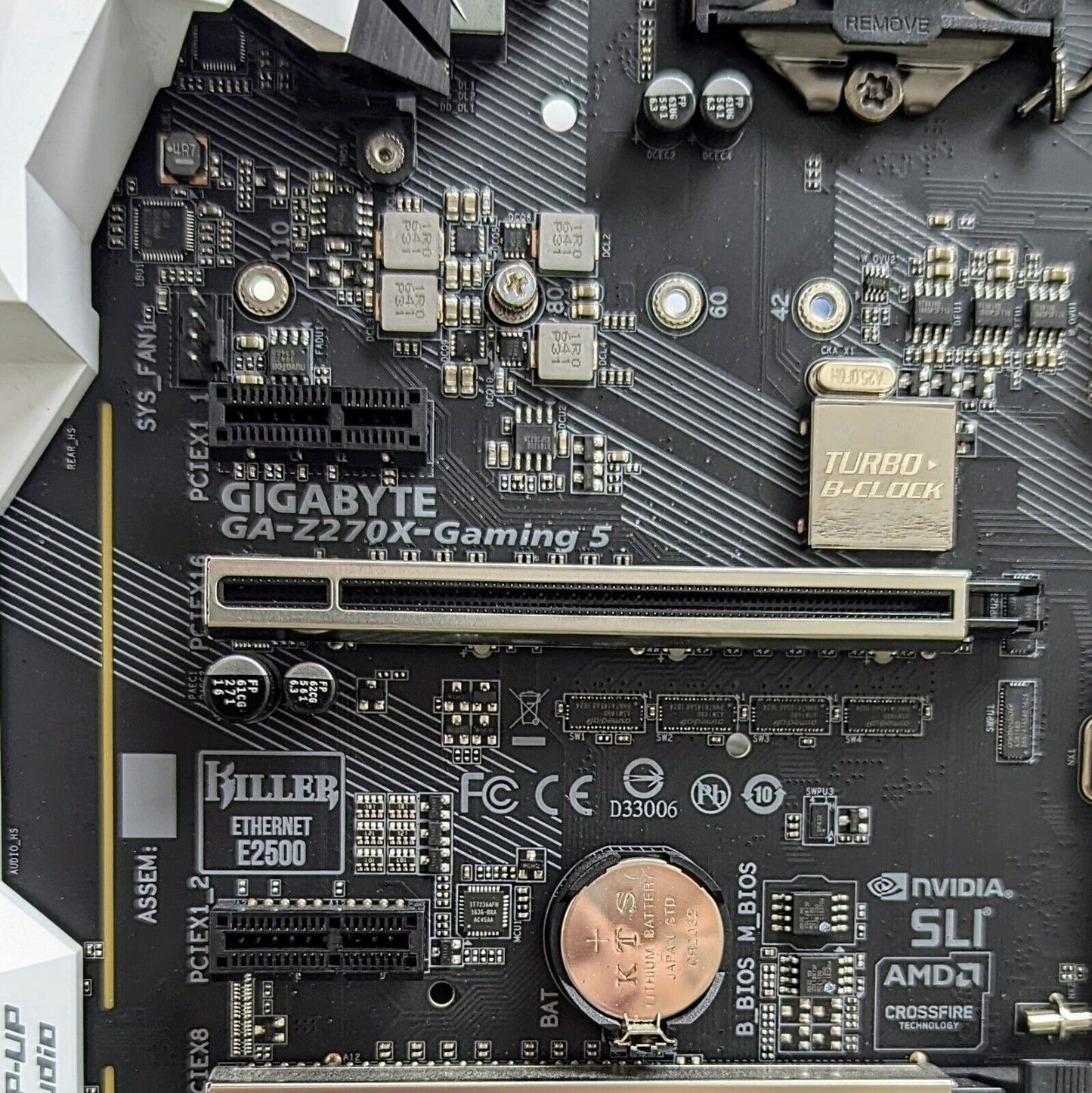 Gigabyte GA-Z270x-Gaming 5 Motherboard LGA 1151 DDR4 w/ IO Shield