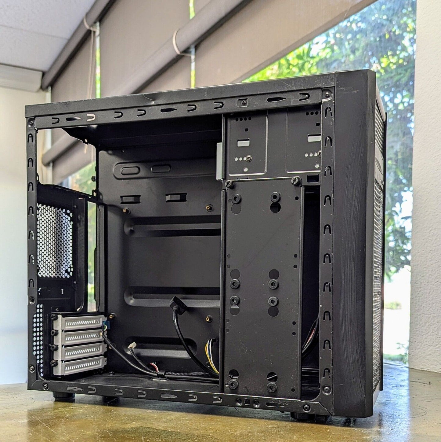 Fractal Design Core 1000 Black Micro ATX Mini Tower Computer PC Case