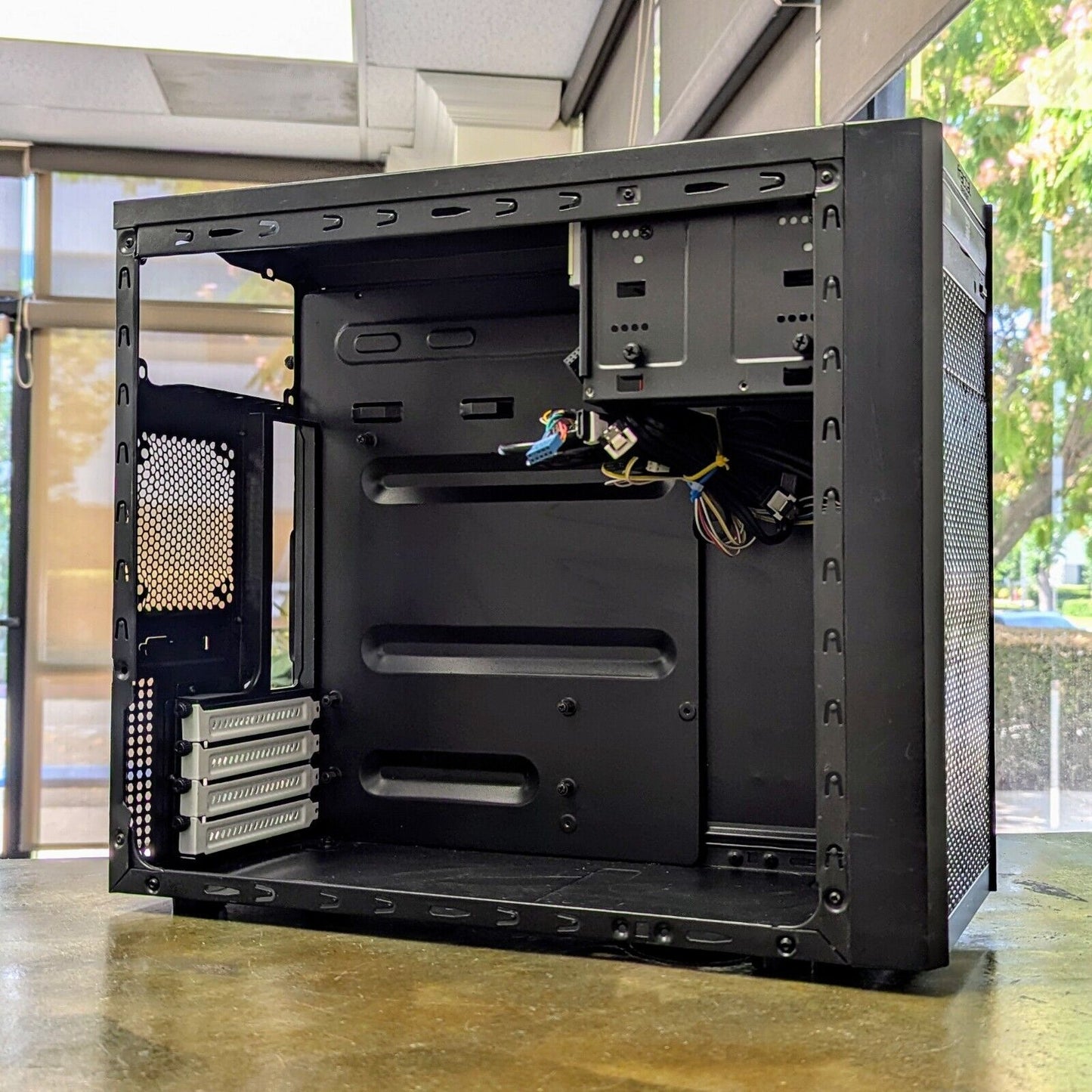 Fractal Design Core 1000 Black Micro ATX Mini Tower Computer Case FREE SHPPING