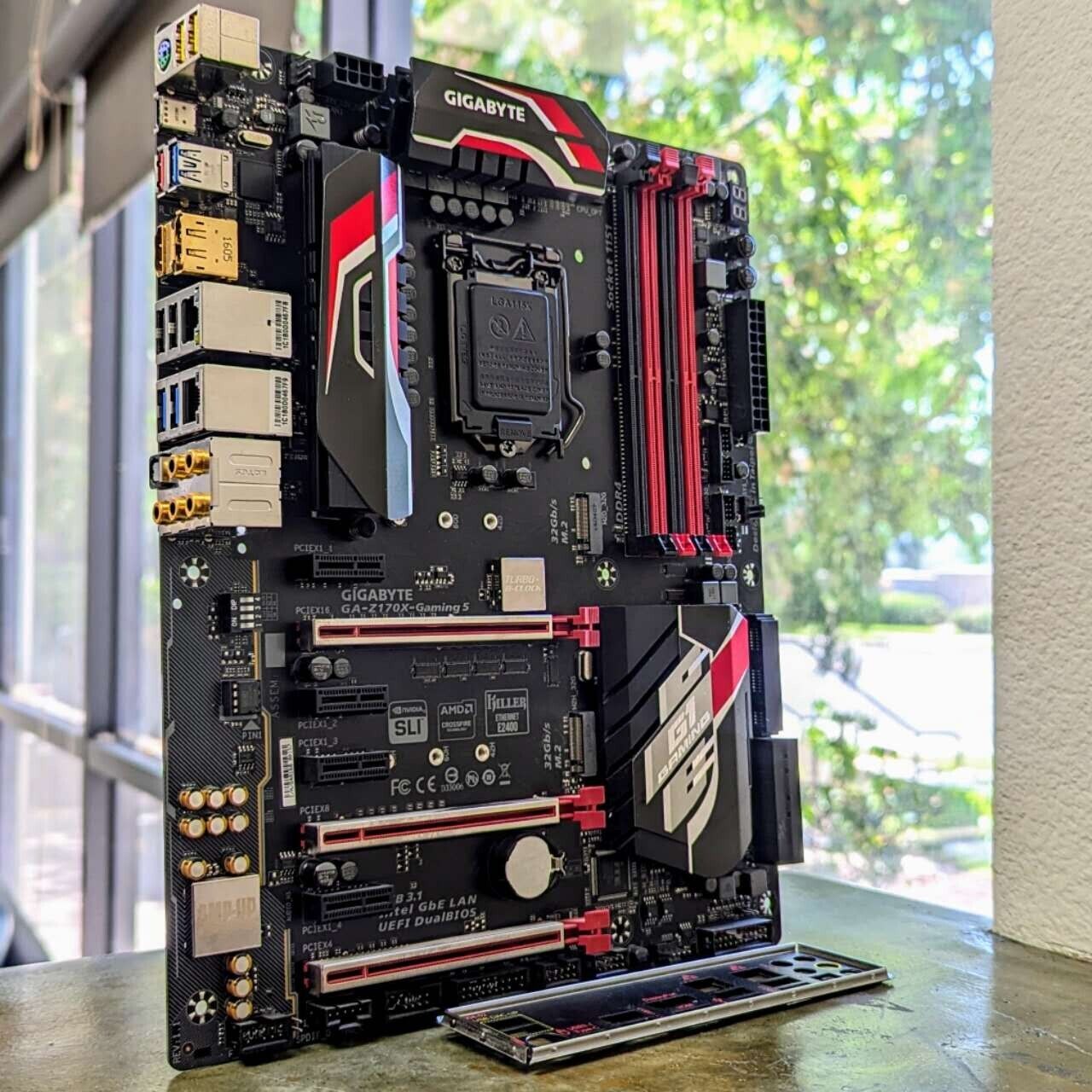 Gigabyte GA-Z170X-Gaming 5 ATX Motherboard LGA 1151 w/ I/O Shield