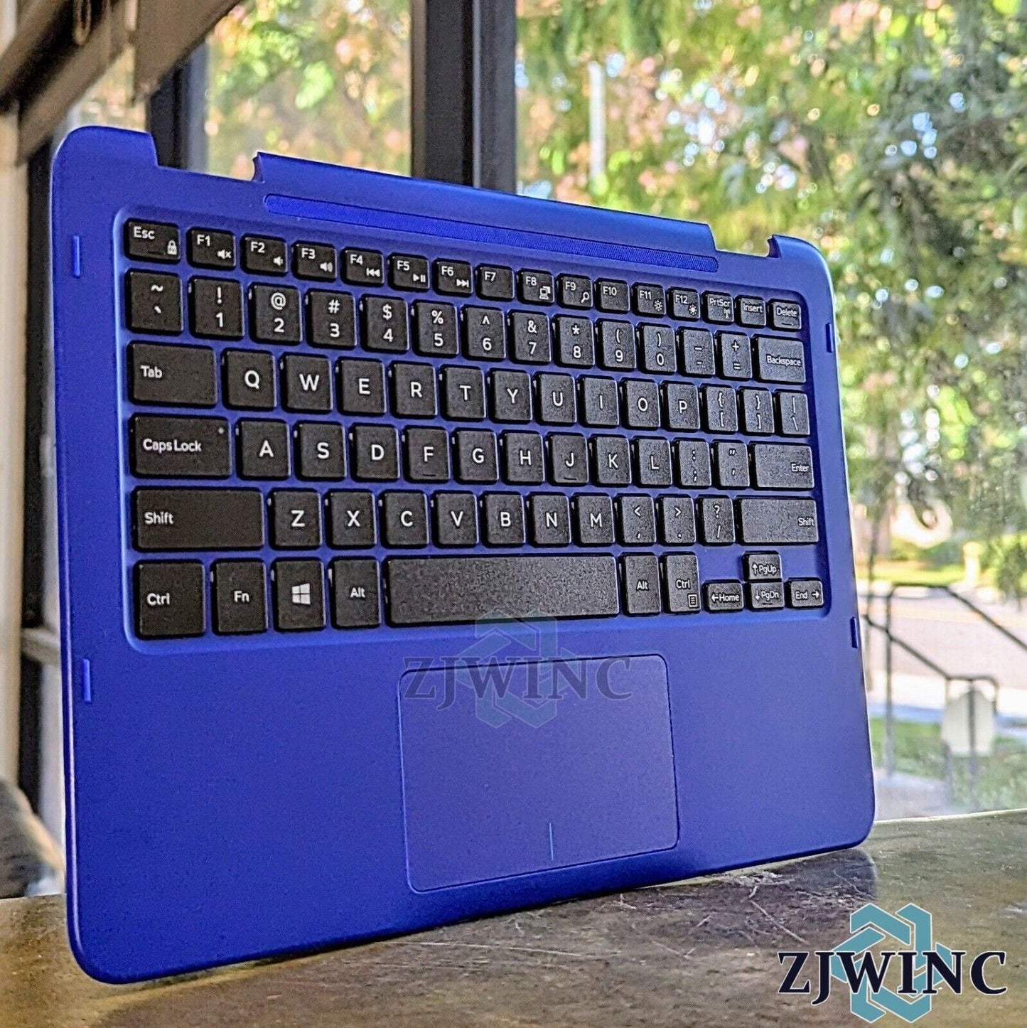 NEW Dell Inspiron 11 3168 3169 3179 Blue Palmrest Touchpad Keyboard NGRGR 0H19K