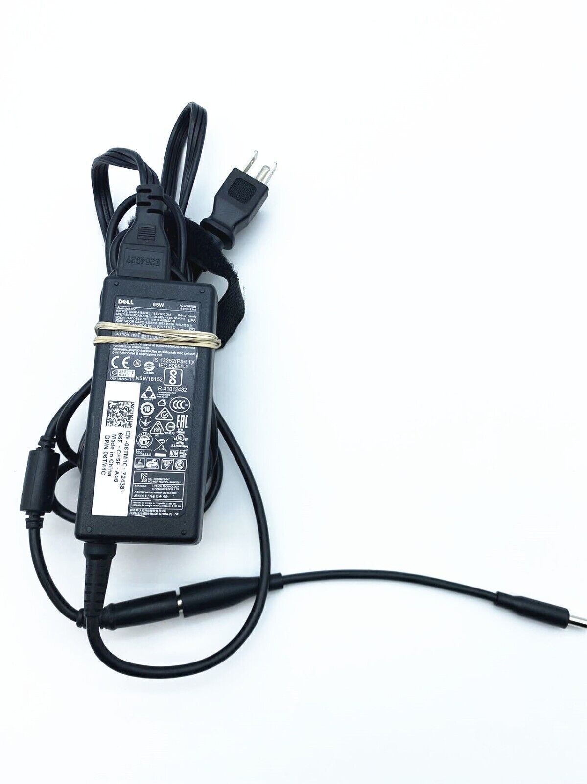 Genuine Dell 65W PA-12 Inspiron AC Adapter Charger LA65NS2-01 HA65NS5-00 4.5mm