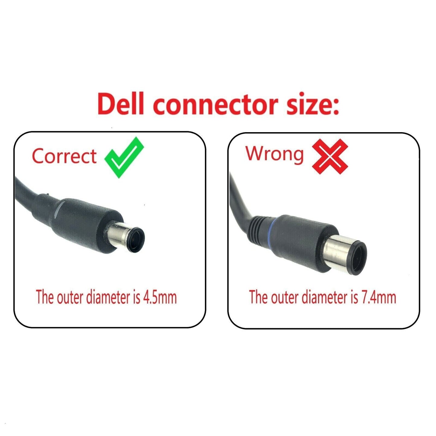 Dell OptiPlex 3040 7040 3060 7050 3070 3020 9020M Micro AC Adapter Charger 65W