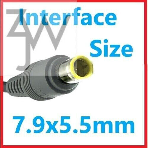 LOT 100 Lenovo Thinkpad T420-4180 92P1159 65W Large Round AC Power Adapter Cable