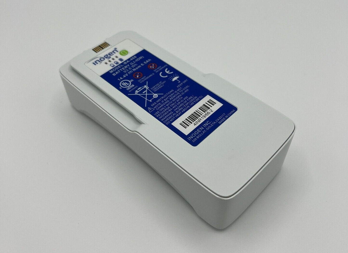 Inogen G4 and OxyGo FIT 8-Cell Double Battery BA-408