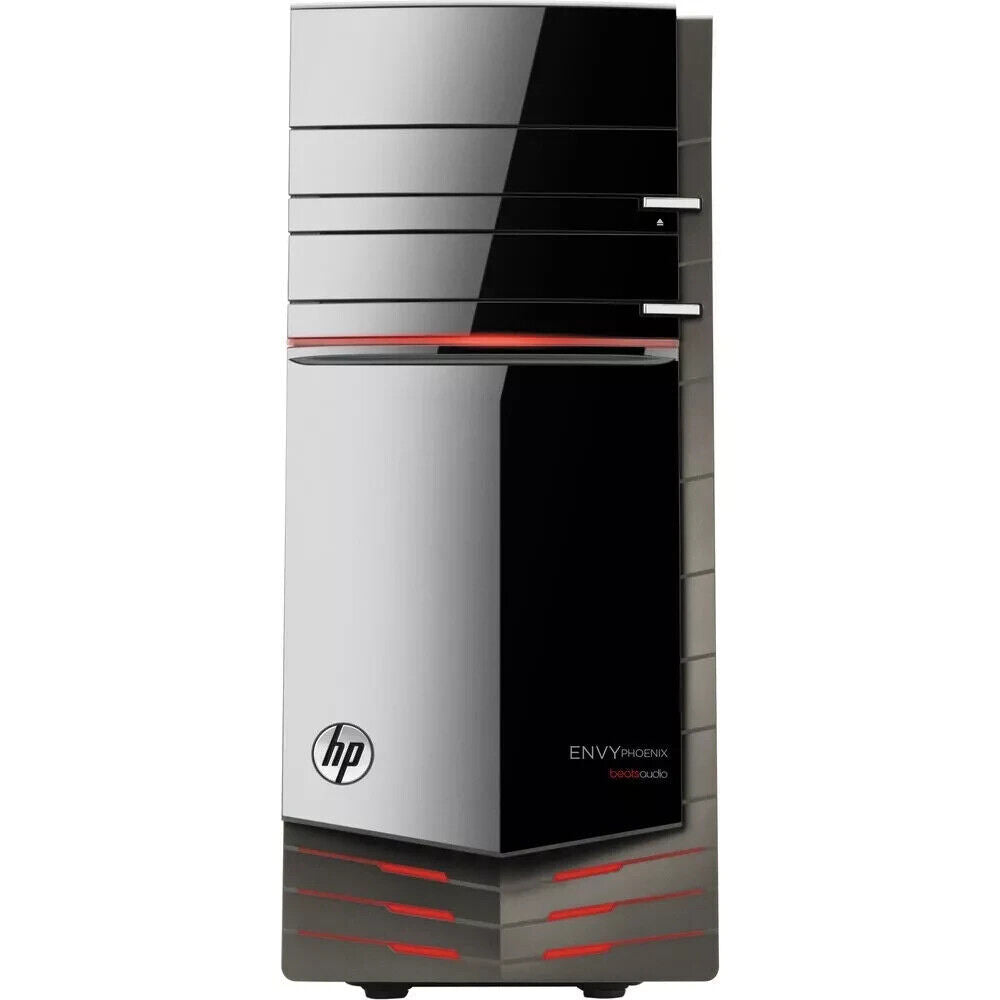 HP ENVY PHOENIX i7 3.9GHz 32GB 2TB SSD Blu-Ray DVD WINDOWS 10 PRO WIFI