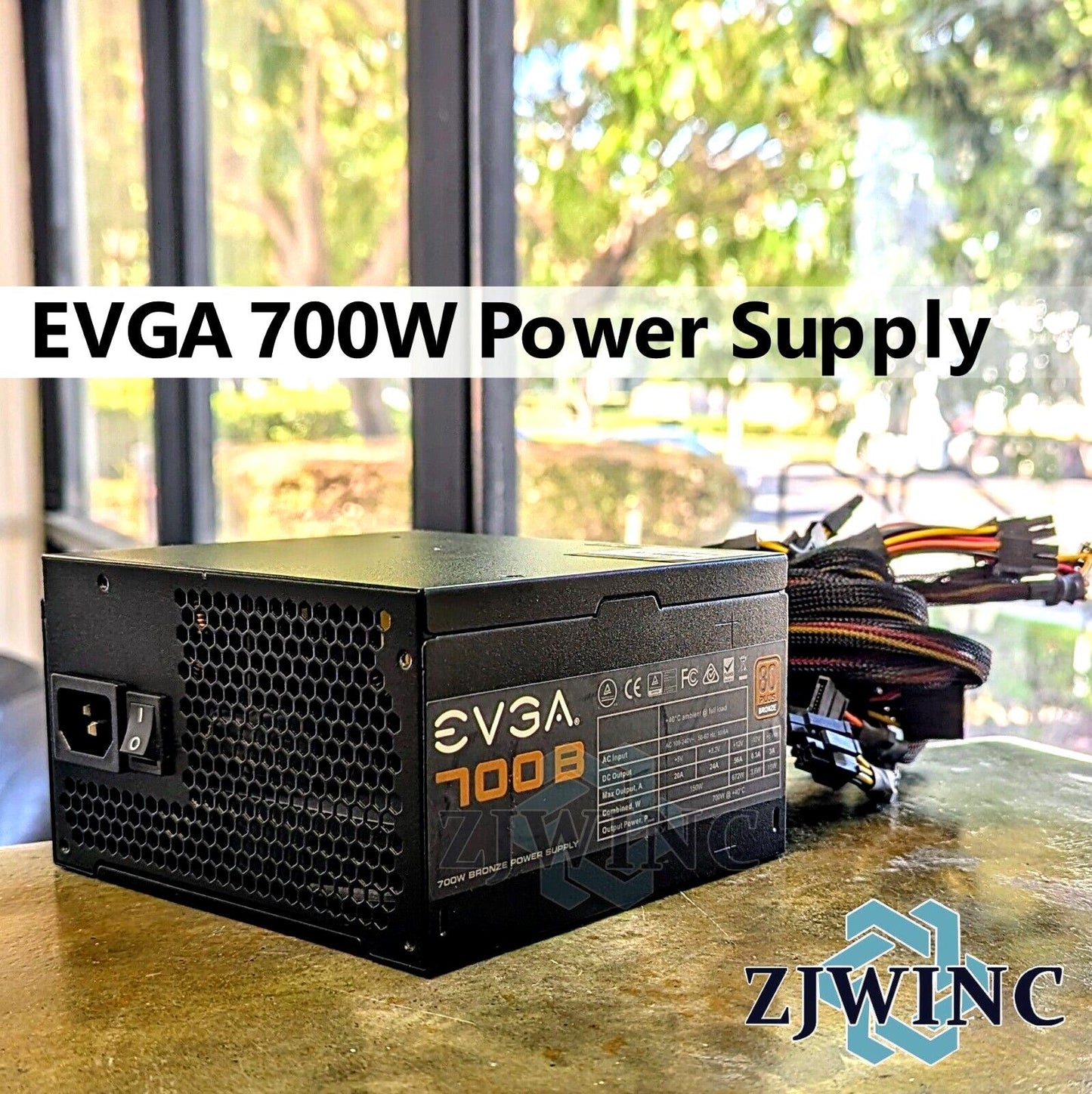 EVGA 700B 700W 80 PLUS Bronze CERTIFIED ATX Gaming Power Supply Unit PSU