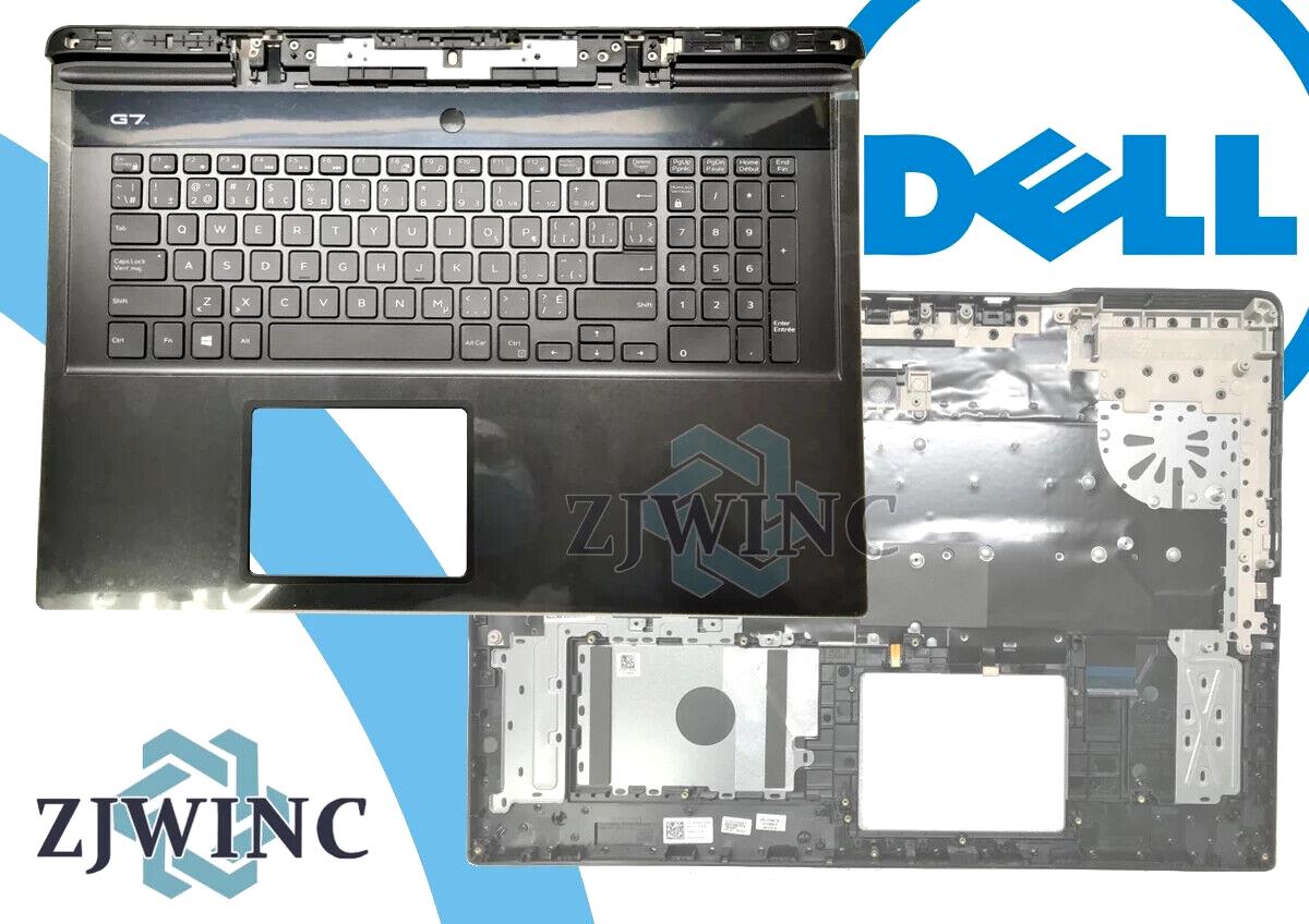 NEW Dell G7 7790 Laptop Palmrest Backlit French English Keyboard 0YW0N 0FPP6G