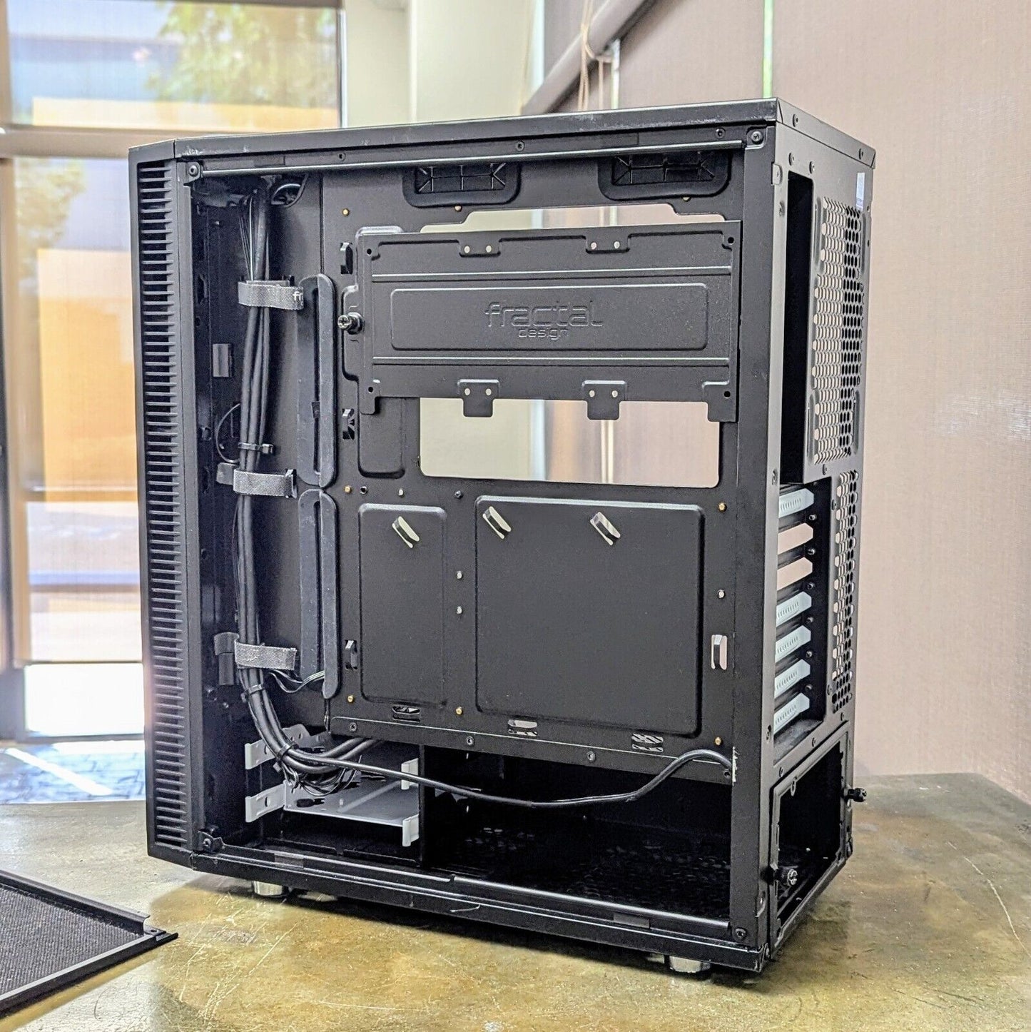 Fractal Design Define C | Silent Dust Proof Gaming PC Case FDCADEFCBK w/ Fans