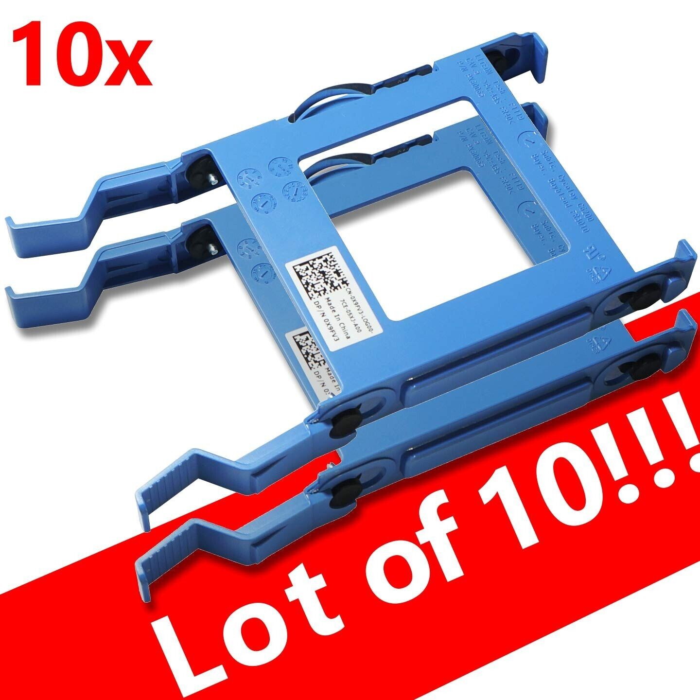 LOT 10! | 2.5" SSD Hard Drives HDD Caddy | Dell 7050 7040 3040 3050 5050 7070 MT