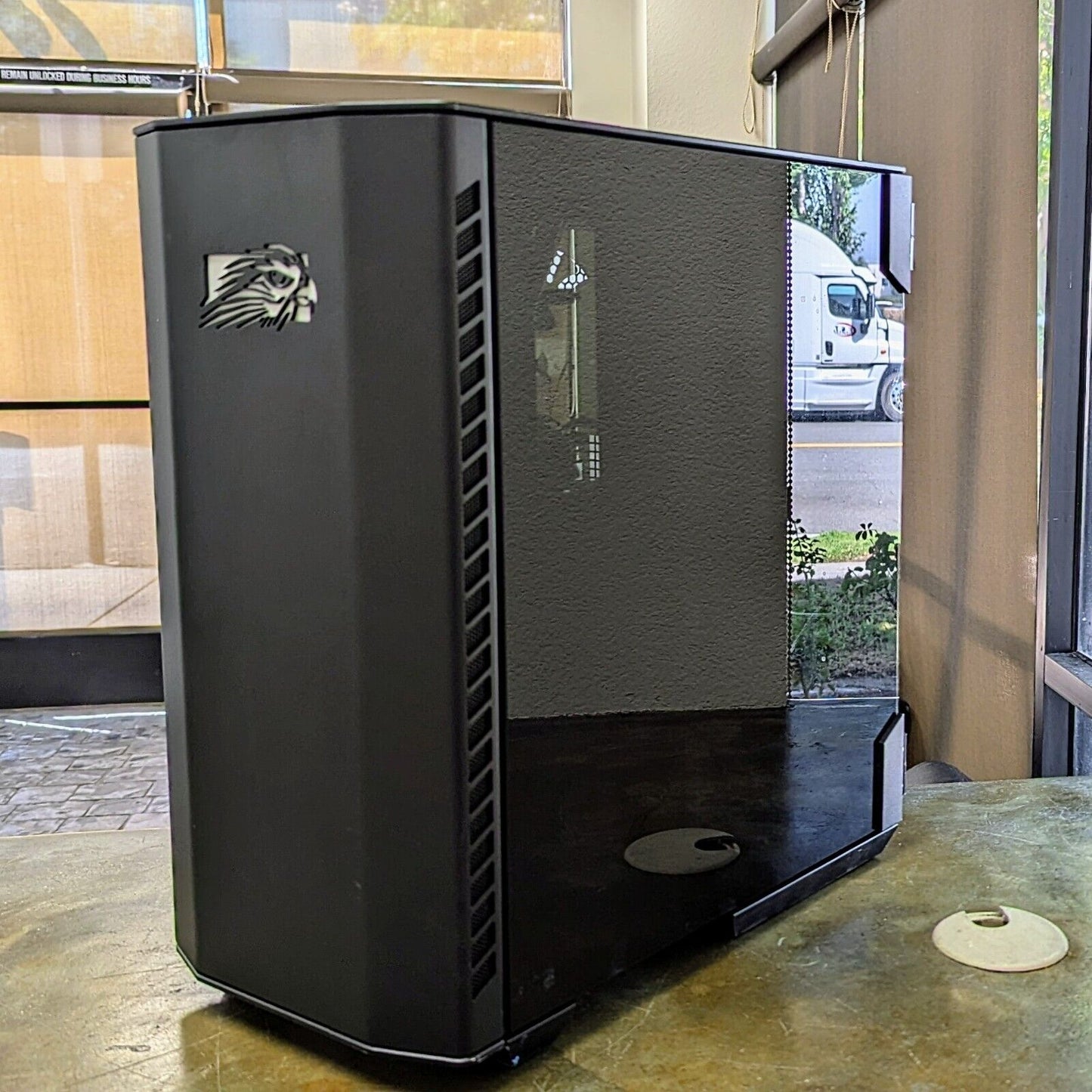 Falcon Northwest Talon High End Luxury dual Tempered Glass ARGB PC Gaming CASE