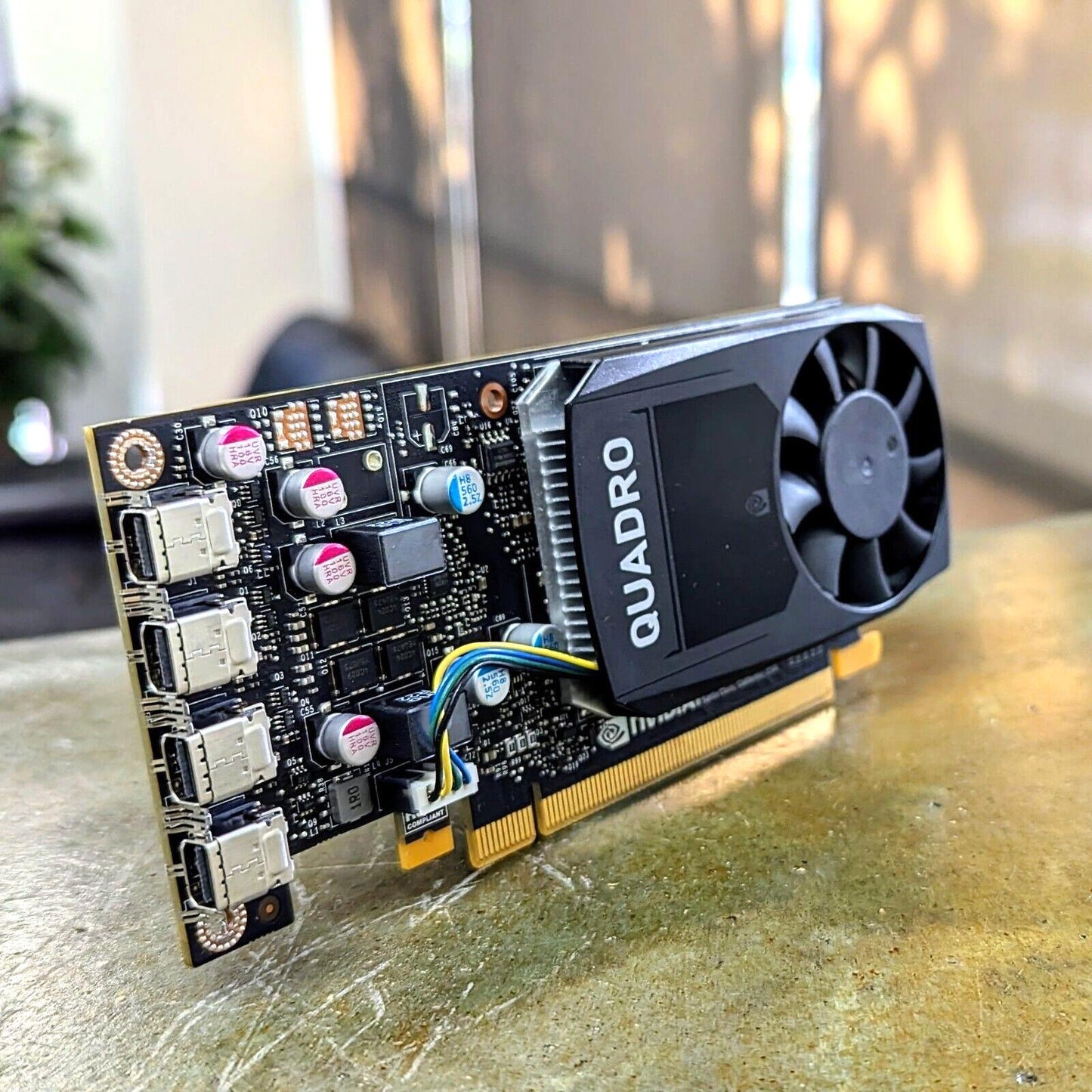 Nvidia Quadro P620 2GB GDDR5 PCIE Graphics Card 4x Mini DP