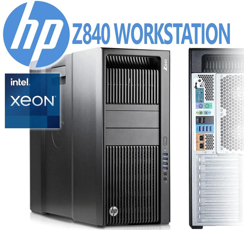 HP Z840 2x E5-2699 V3 36 CORES 128GB RAM RTX 2080 1TB + 2TB SSD WIFI Windows 10
