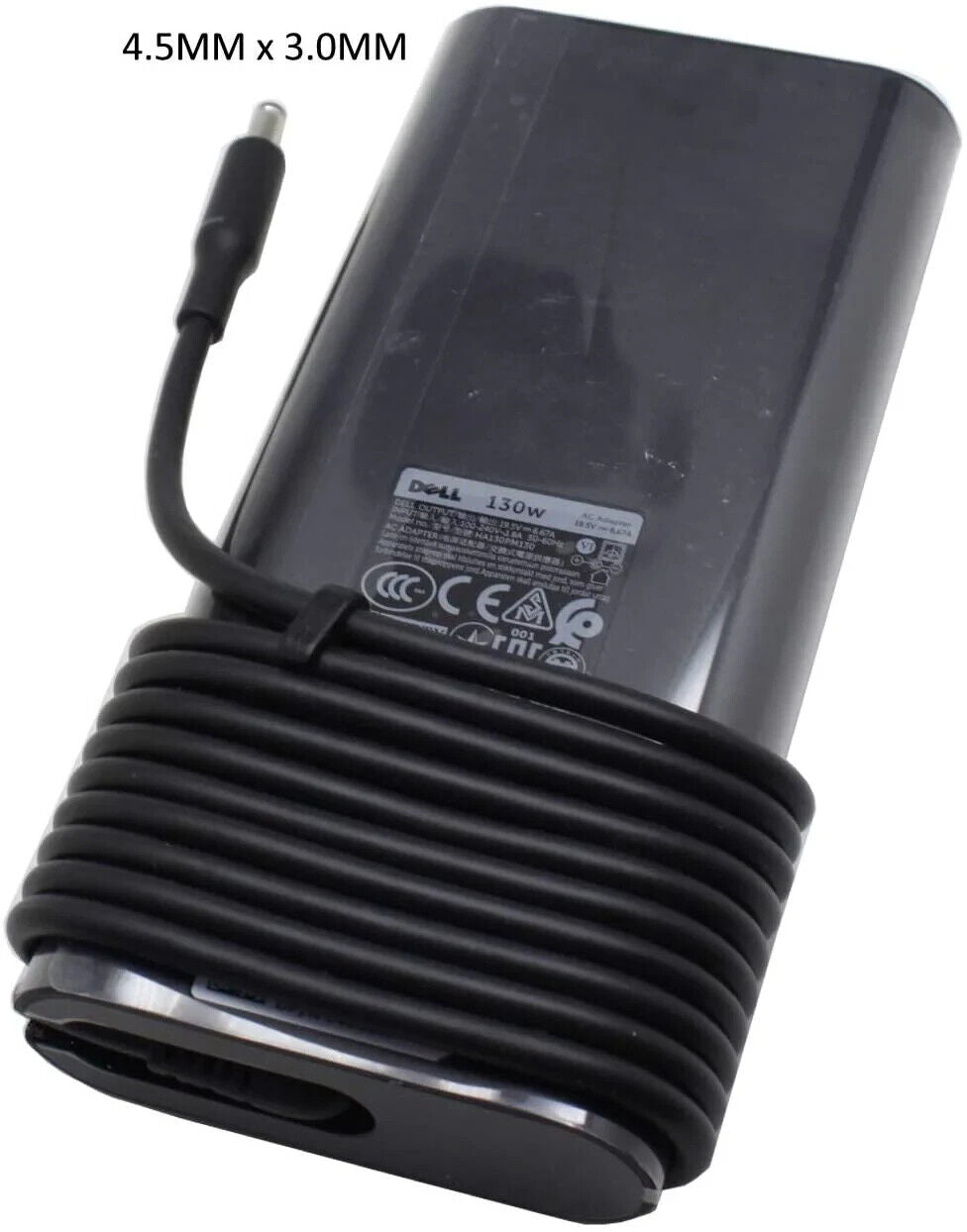 DELL AC ADAPTER POWER SUPPLY 130W - 4.5mm Tip - Small Tip - HA130PM160