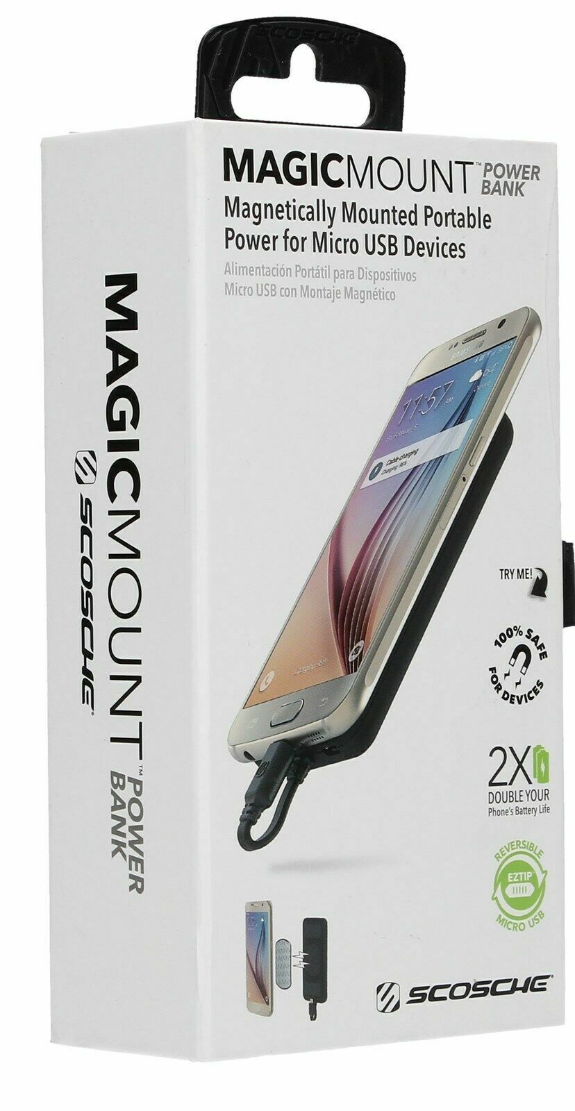 Power Bank Micro USB Charging Portable External Battery Backup For Cell Phone